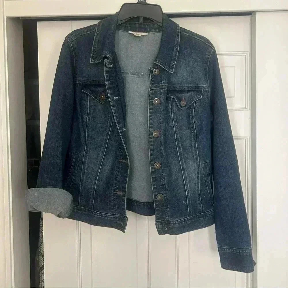 Style & Co Washed Denim Jacket